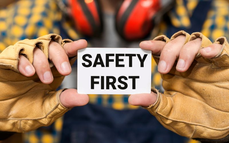 Basic occupational health and safety, safety first