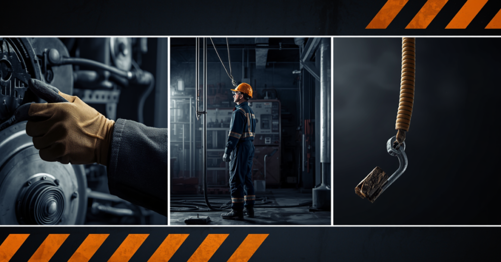 Hand Safety, Line of Fire, and Dropped Object